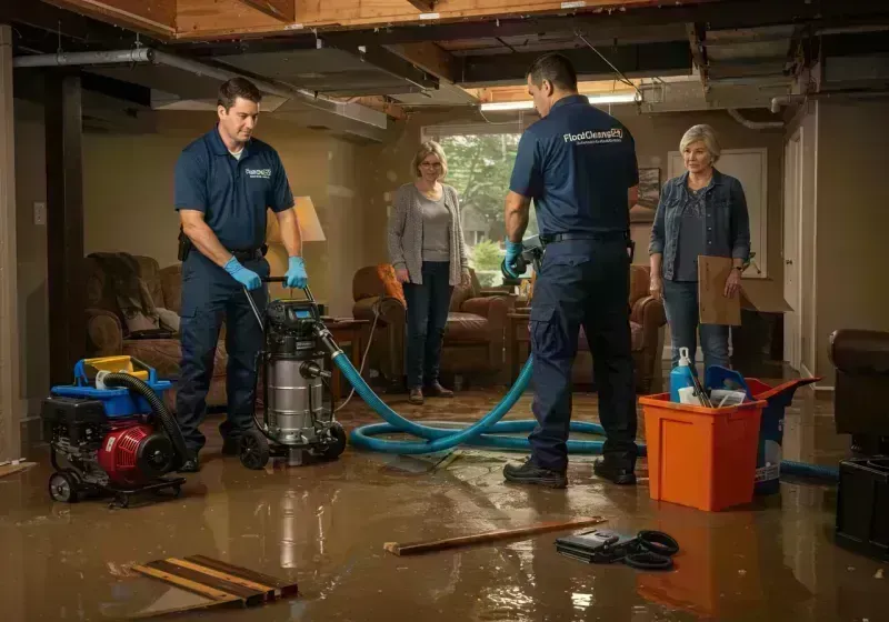 Basement Water Extraction and Removal Techniques process in Vienna, WV